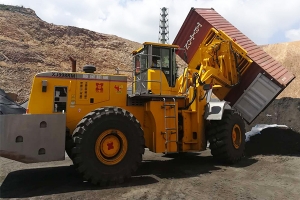 40tons containe rotating loader